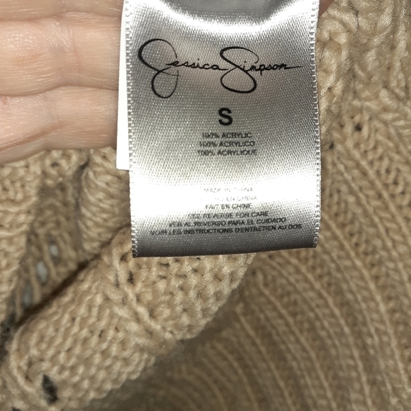 Jessica Simpson Knit Sweater Size Small - Picture 3 of 5
